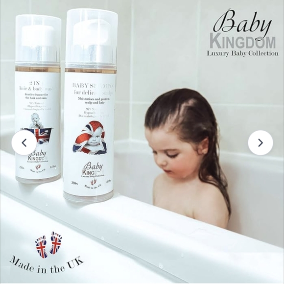 Baby kingdom Bath, Skin & Hair Baby Kingdom Shampoo Moisturizes And Protects Scalp And Hair